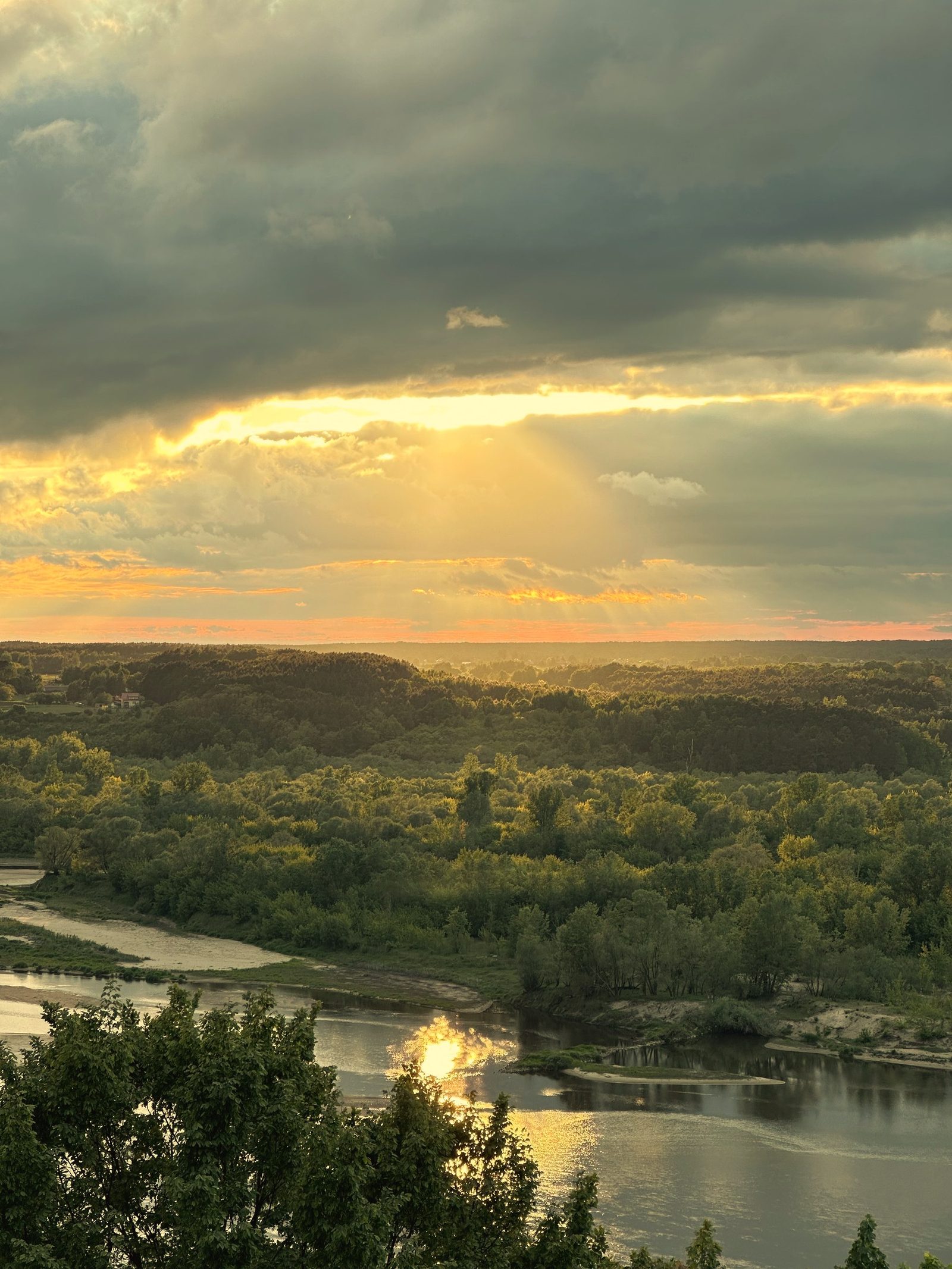 Panorama doliny Wisły